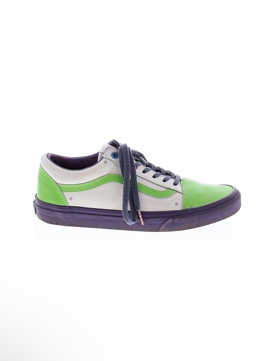 Vans Other - Vans Low-Top Old Skool Buzz Lightyear Casual Sneakers in Green, White & Purple